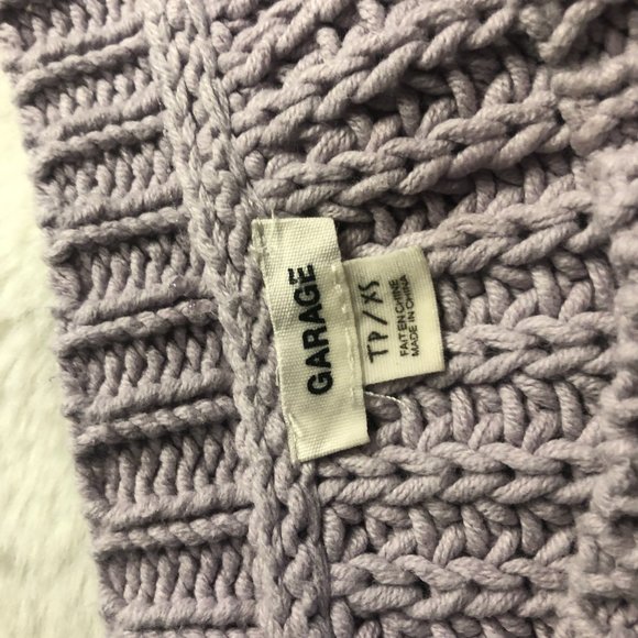Cropped lilac sweater from GARAGE - Picture 3 of 5
